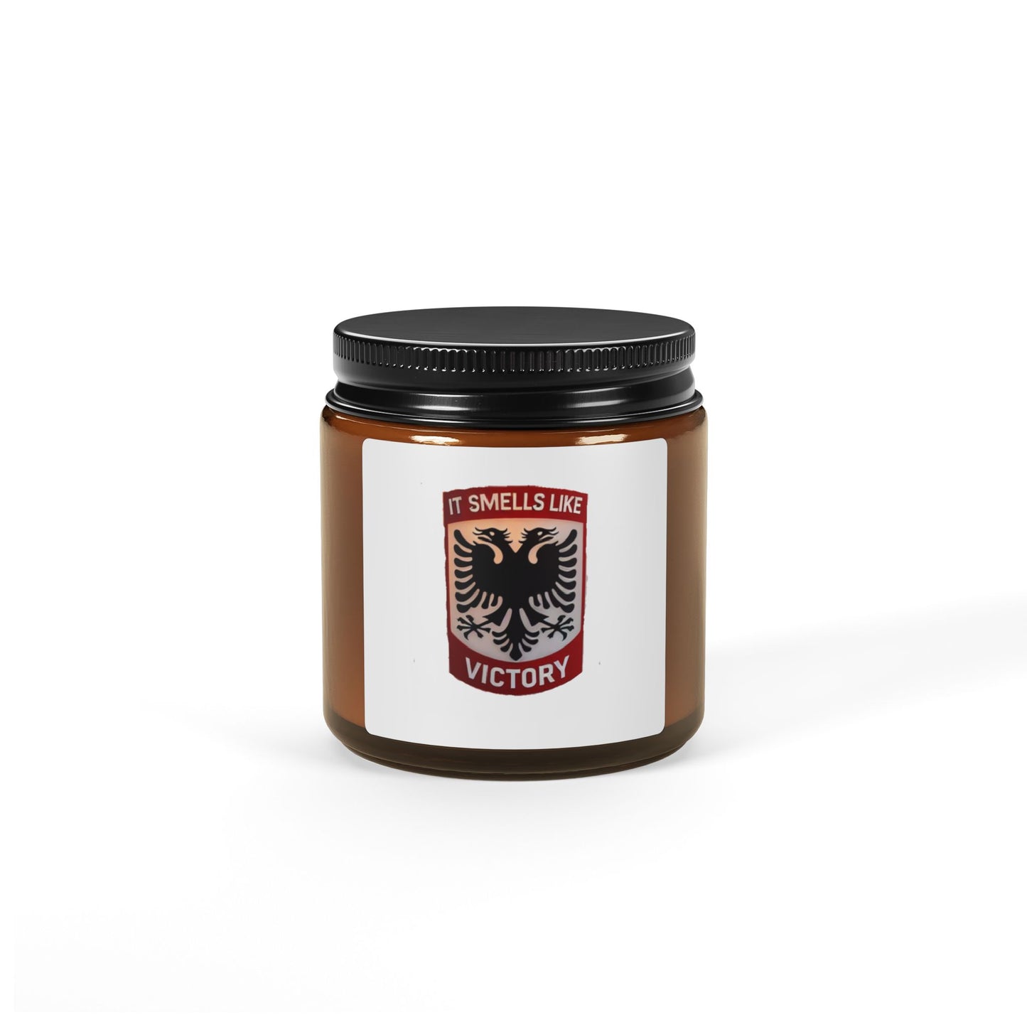 Scented Soy Candle (Multi-Size, Amber Jar)