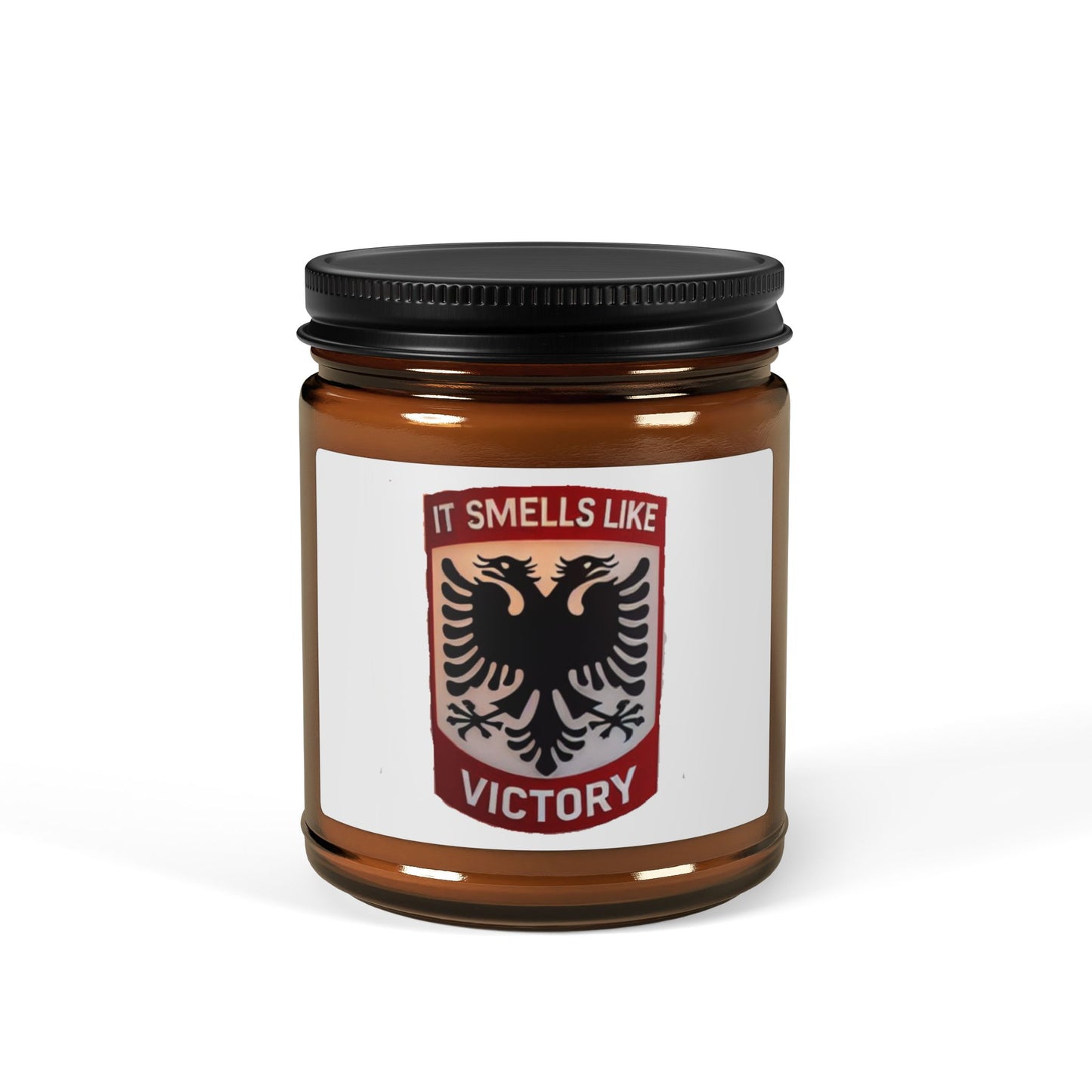 Scented Soy Candle (Multi-Size, Amber Jar)